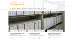 Desktop Screenshot of firmenhistoriker.de